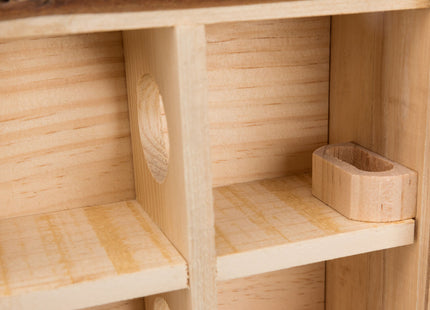 Trixie Natural Living Hamster Spielturm – Holzspielturm 30×30 cm