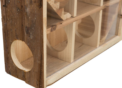 Trixie Natural Living Hamster Spielturm – Holzspielturm 30×30 cm