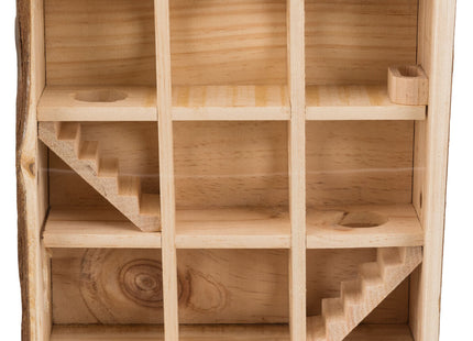 Trixie Natural Living Hamster Spielturm – Holzspielturm 30×30 cm