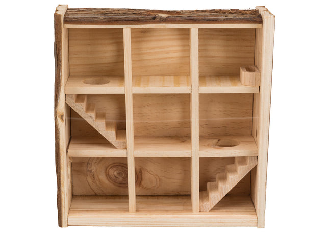 Trixie Natural Living Hamster Spielturm – Holzspielturm 30×30 cm