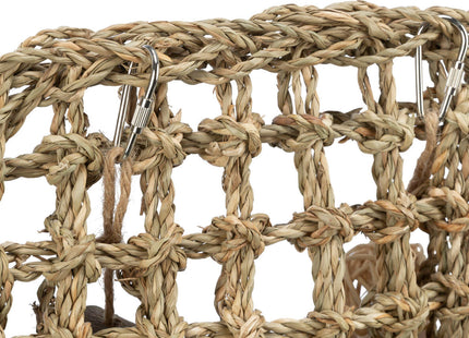 Trixie Seegras-Matte mit Spielzeugen, 18×30 cm