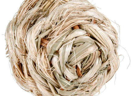 Trixie Grasball mit Glocke – Naturspielzeug ø6cm