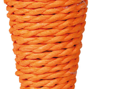 Trixie Sisal-Karotte für Kaninchen und Nager, 20 cm - hochwertiges Spielzeug für Haustiere aus Naturmaterialien