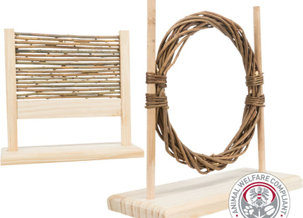 Trixie Agility-Set – Holz, Hürde und Ring