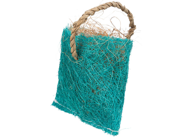 Trixie Snack Tasche - Vogelspielzeug, blau 10x13cm