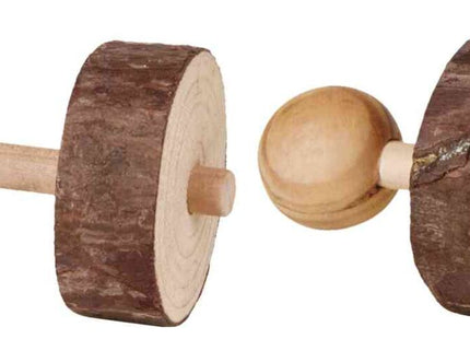 Trixie 2 Naturholz-Hanteln