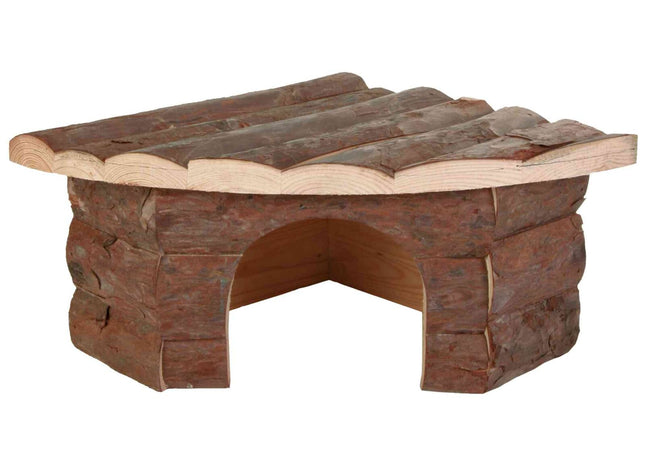 Trixie Eckhaus Jesper - Kleintierhaus aus Rindenholz