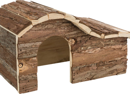 Trixie Blockhaus Hanna - Rindenholzhaus für Nager