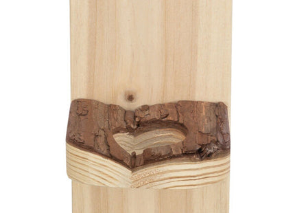Trixie Natural Living Tränkenhalter - Rindenholz 18x30x18cm