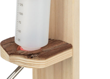 Trixie Natural Living Tränkenhalter - Rindenholz 18x30x18cm