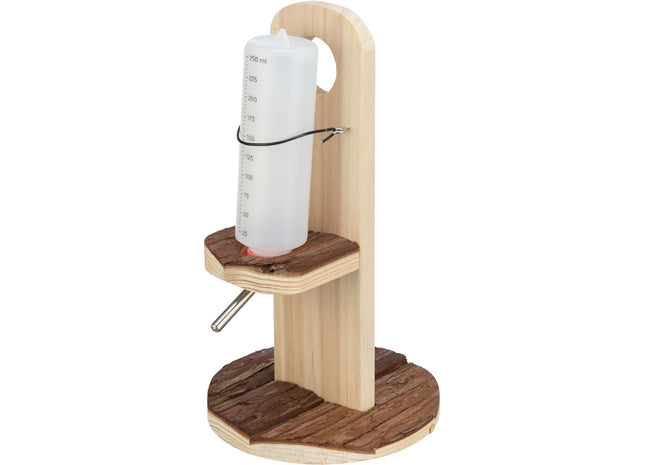 Trixie Natural Living Tränkenhalter - Rindenholz 18x30x18cm