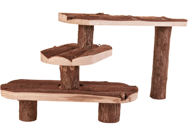 Trixie Kleintiertreppe Naturholz