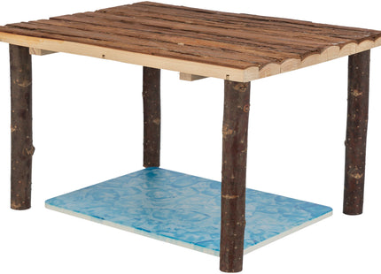 Trixie Unterstand Liegeplatz – Kaninchen Rindenholz klein