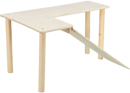 Trixie Plattform mit Rampe - Holz, 47×25×30 cm