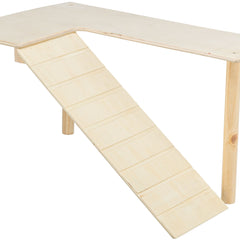 Trixie Plattform mit Rampe - Holz, 47×25×30 cm