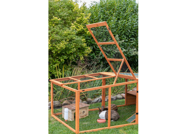 Trixie Natura Freilaufgehege XL - wetterfestes Kleintiergehege