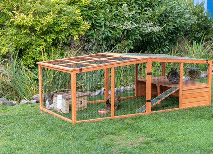 Trixie Natura Freilaufgehege XL - wetterfestes Kleintiergehege