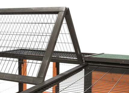 Trixie Natura Freilaufgehege - Kleintiergehege schwarz braun