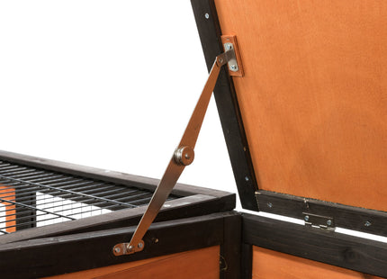 Trixie Natura Freilaufgehege - Kleintiergehege schwarz braun