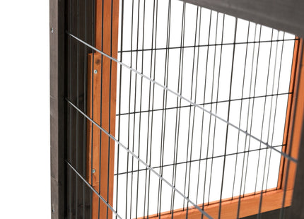 Trixie Natura Freilaufgehege - Kleintiergehege schwarz braun