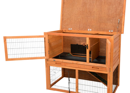 Trixie Natura Kaninchenstall – braun, Grösse S