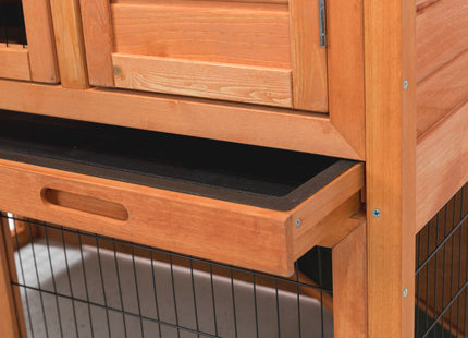 Trixie Natura Kaninchenstall – braun, Grösse S