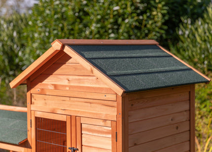 Trixie Natura Kaninchenstall - braun, gross