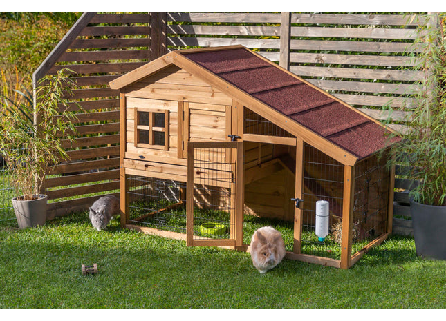 Trixie Natura Kaninchenstall XL braun