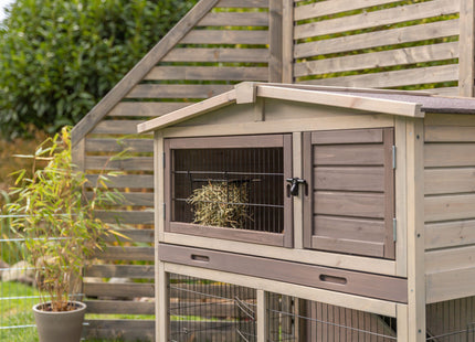 Trixie Natura Kleintierstall - Kleintierstall grau/braun