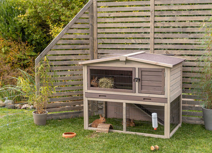 Trixie Natura Kleintierstall - Kleintierstall grau/braun