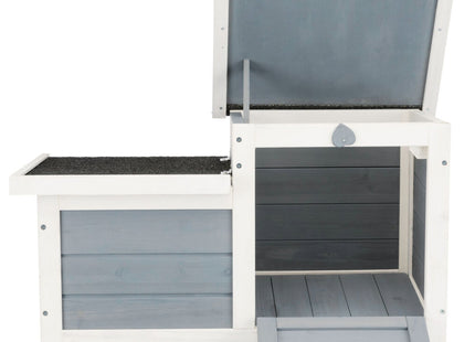 Trixie Natura Kleintierhaus – Kleintierhaus weiss/grau