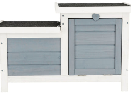 Trixie Natura Kleintierhaus – Kleintierhaus weiss/grau