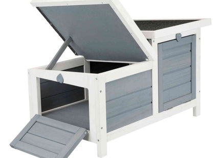 Trixie Natura Kleintierhaus – Kleintierhaus weiss/grau
