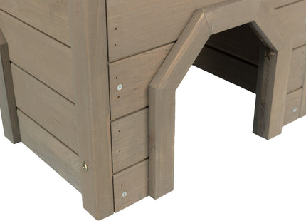 Trixie Natura Kleintierhaus – Kleintierhaus grau-grün