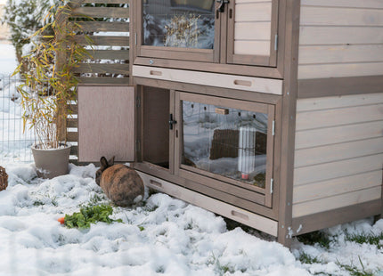 Trixie Natura Kleintierstall – Kleintierstall, Grau