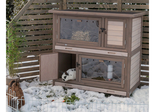 Trixie Natura Kleintierstall – Kleintierstall, Grau