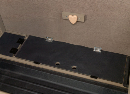 Trixie Natura Kleintierstall - 2-stöckig, grau