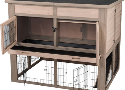 Trixie Natura Kleintierstall XL - Holz mit Wärmedämmung