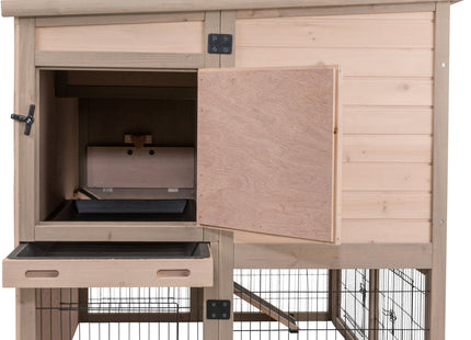 Trixie Natura Kleintierstall XL - Holz mit Wärmedämmung