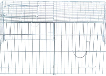 Trixie Natura Freilaufgehege - verzinktes Metall, 144x116x58cm
