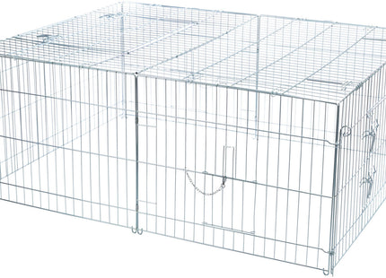Trixie Natura Freilaufgehege - verzinktes Metall, 144x116x58cm