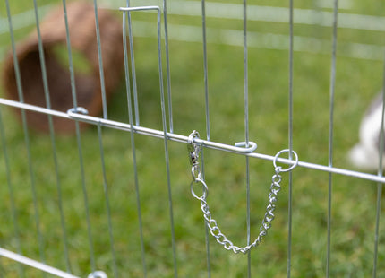 Trixie Natura Freilaufgehege - verzinktes Metall, 144x116x58cm