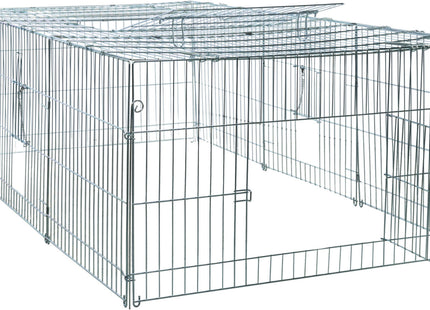 Trixie Natura Freilaufgehege - verzinktes Metall, 144x116x58cm