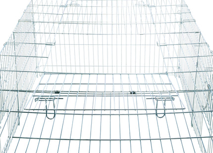 Trixie Natura Freilaufgehege - verzinktes Metall, 144x116x58cm