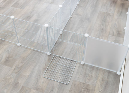 Trixie Erweiterungselemente – Metall, weiss, 35x35 cm