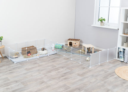 Trixie Boden - Indoor Freilaufgehege, grau, 140×70cm