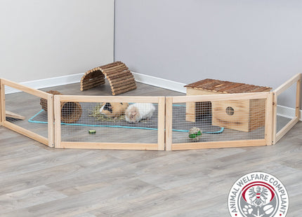 Trixie - Freilaufgehege, Holz und Metall, 4 Elemente