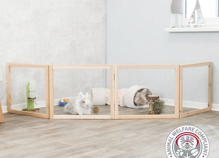 Trixie Freilaufgehege - modular, Holz und Metall