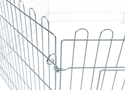 Trixie Natura Freilaufgehege feuerverzinkt 6 Elemente