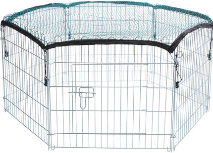 Trixie natura Freigehege mit Netz feuerverzinkt 6 Elemente